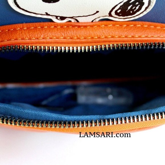 Peanuts Snoopy & Woodstock The Great Pumpkin Convertible Light-Up Mini Backpack - Picture 5 of 7